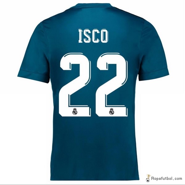 Camiseta Real Madrid Replica Tercera Ropa Isco 2017/18